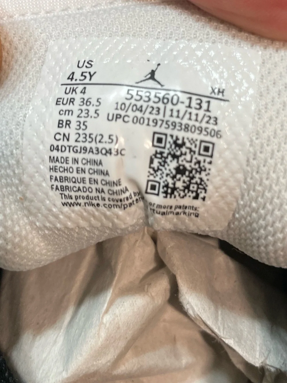 Nike Air Jordan 1 Low (GS)
